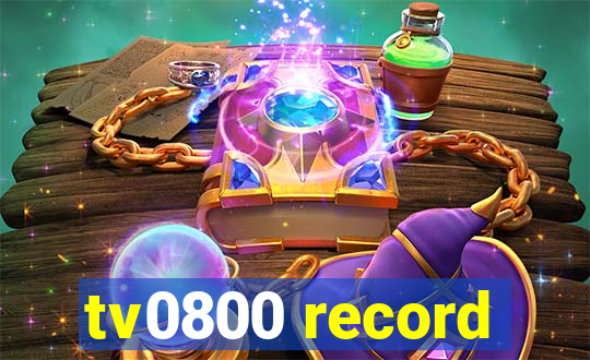 tv0800 record